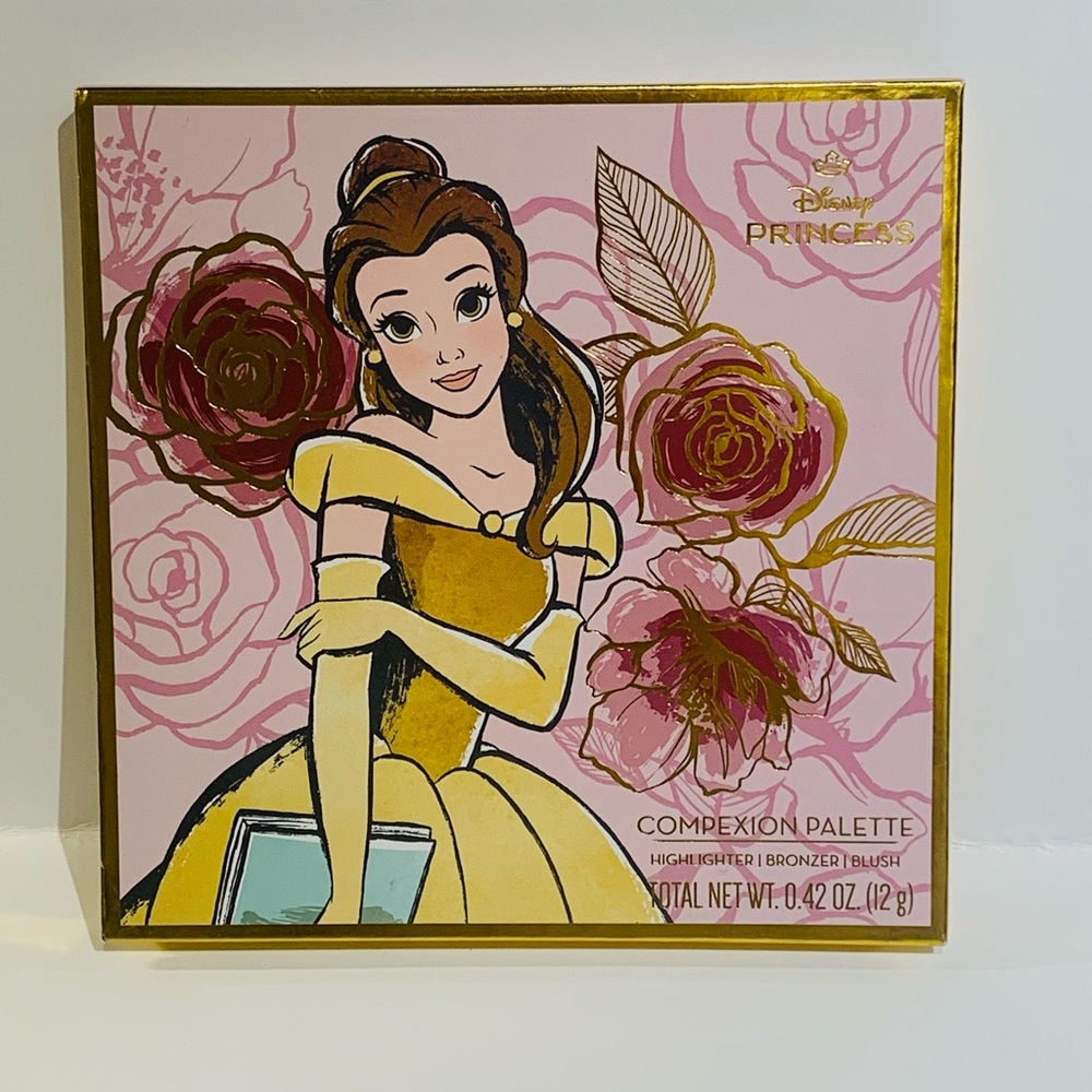 Disney Princess Belle Makeup Palette - Pink and Gold